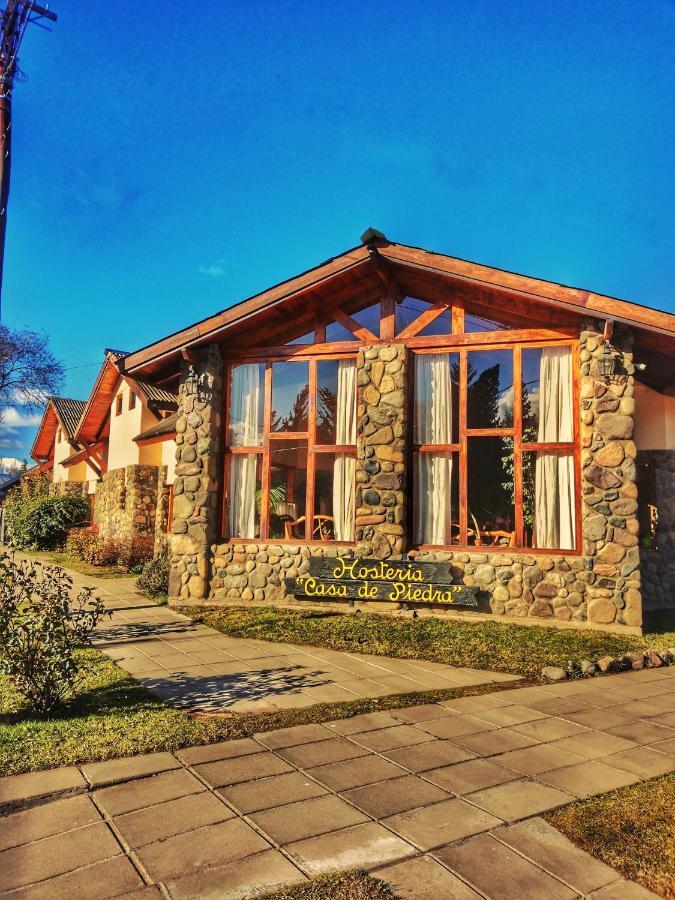 Hotel Y Cabanas Casa De Piedra Trevelín Eksteriør bilde